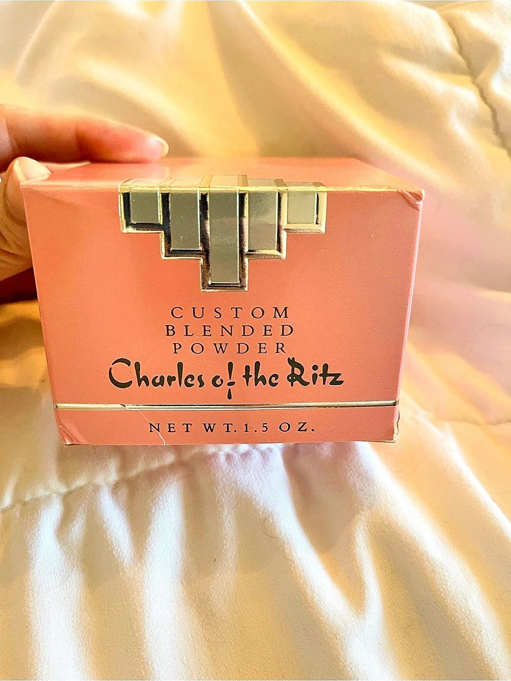 Charles of the Ritz Custom Blended Powder Soft Pink Blush NWT